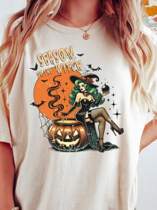 Tops - Funny Witch Shirt, Halloween Witch Shirt, Cute Halloween Gift